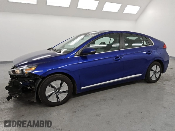 2021 Hyundai Ioniq SE with VIN KMHC75LC5MU261078, listed as a Copart auction lot 52947955 with 133,525 mi miles and Clean Title. Bid and sale history available at DreamBid. Image 1.