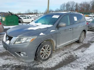 2016 Nissan Pathfinder Platinum with VIN 5N1AR2MM3GC624897, listed as a IAAI auction lot 41380308 with 114,524 mi miles. Bid and sale history available at carsss.com. Image 17.