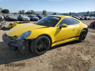 2015 Porsche 911 Carrera with VIN WP0AA2A99FS106860, listed as a Copart auction lot 53307485 with 79,880 mi miles and Salvage title. Bid and sale history available at DreamBid. Image 1.
