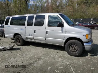 2001 Ford Econoline Passenger XL with VIN 1FBSS31L11HA59921, listed as a Copart auction lot 52931085 with 162,323 mi miles and Salvage title. Bid and sale history available at DreamBid. Image 4.
