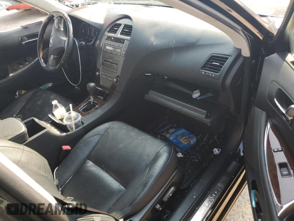 2012 Lexus ES 330 with VIN JTHBK1EG0C2483589, listed as a Copart auction lot 58309755 with 125,400 mi miles and Salvage title. Bid and sale history available at DreamBid. Image 8.