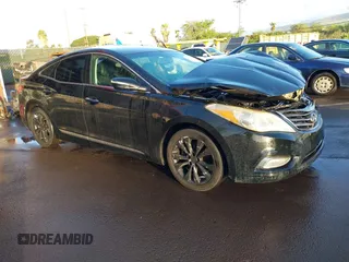 2013 Hyundai Azera with VIN KMHFG4JG4DA250524, listed as a IAAI auction lot 40871700 with Not Provided miles and . Bid and sale history available at DreamBid. Image 1.