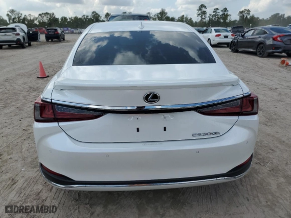 2023 Lexus ES with VIN 58ADA1C10PU027232, listed as a Copart auction lot 47399995 with 0 mi miles and Non Repairable. Bid and sale history available at carsss.com. Image 6.