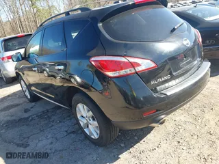 2011 Nissan Murano SV with VIN JN8AZ1MW2BW177233, listed as a IAAI auction lot 41674666 with 132,200 mi miles. Bid and sale history available at carsss.com. Image 3.