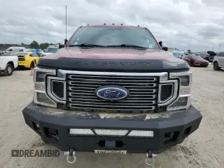 2022 Ford F-350 XL with VIN 1FT8W3DT7NED60044, listed as a Copart auction lot 42649375 with Not Provided miles and Salvage Title. Bid and sale history available at DreamBid. Image 5.