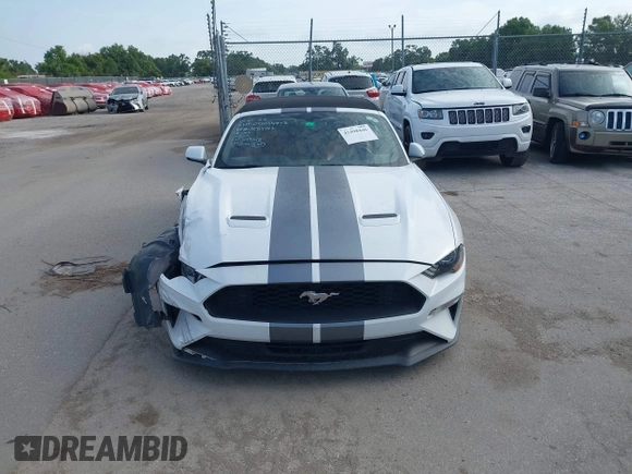 2018 Ford Mustang EcoBoost Premium with VIN 1FATP8UH4J5115153, listed as a IAAI auction lot 42498446 with 118,485 mi miles and . Bid and sale history available at DreamBid. Image 11.
