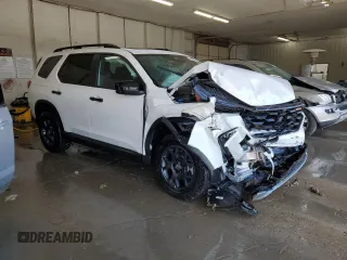 2025 Honda Pilot TrailSport z VIN 5FNYG1H67SB094346, wystawiony jako Copart lot #51415995 z przebiegiem 5 871 mil mil oraz Szkoda całkowita • Salvage title. Historia ofert i sprzedaży dostępna na DreamBid. Obrazek 4.