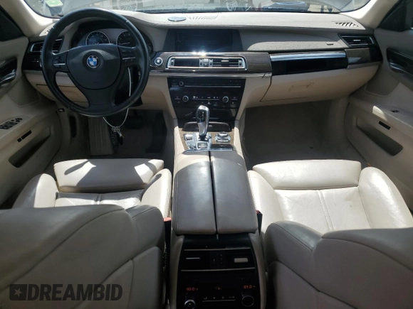 2011 BMW 7 Series 740Li with VIN WBAKB4C55BC392568, listed as a Copart auction lot 56785805 with 110,958 mi miles and Clean title. Bid and sale history available at DreamBid. Image 8.