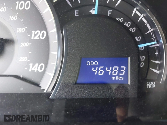 2012 Toyota Camry L with VIN 4T4BF1FK8CR190795, listed as a IAAI auction lot 42007054 with 46,483 mi miles. Bid and sale history available at carsss.com. Image 15.