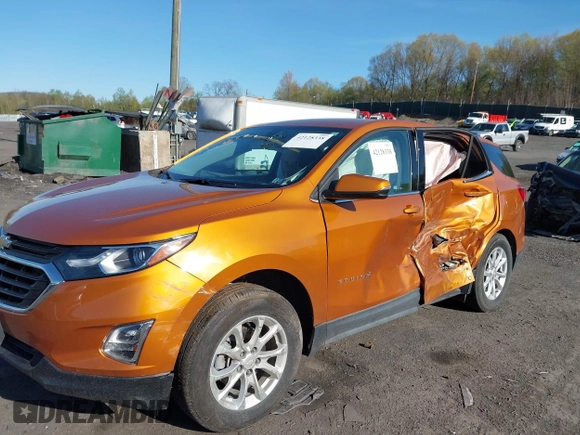 2018 Chevrolet Equinox LT with VIN 2GNAXSEV6J6124161, listed as a IAAI auction lot 42128338 with 69,105 mi miles and . Bid and sale history available at carsss.com. Image 6.