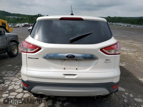 2013 Ford Escape SEL with VIN 1FMCU9HX7DUB22002, listed as a Copart auction lot 60121255 with 157,353 mi miles and Salvage title. Bid and sale history available at DreamBid. Image 6.