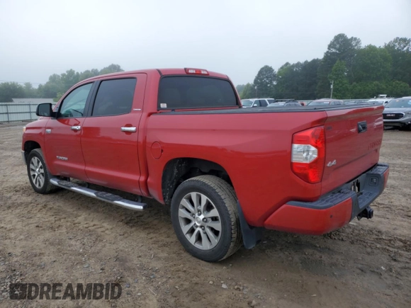 2017 Toyota Tundra Limited z VIN 5TFHW5F10HX595899, wystawiony jako Copart lot #56915095 z przebiegiem 50 700 mil mil oraz Czysty tytuł • Clean title. Historia ofert i sprzedaży dostępna na DreamBid. Obrazek 2.