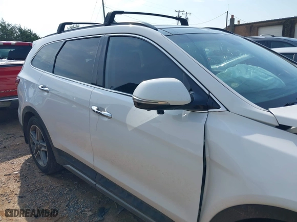 2017 Hyundai Santa Fe Limited Ultimate with VIN KM8SRDHF0HU212900, listed as a IAAI auction lot 39857730 with 86,682 mi miles. Bid and sale history available at carsss.com. Image 14.