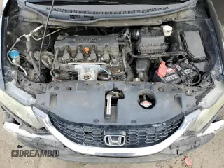 2014 Honda Civic EX-L with VIN 19XFB2F9XEE225725, listed as a Copart auction lot 52593905 with 140,534 mi miles and Salvage Title. Bid and sale history available at DreamBid. Image 12.