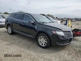 2018 Lincoln MKT with VIN 2LMHJ5NK9JBL00840, listed as a Copart auction lot 49354005 with 259,267 mi miles and Salvage Title. Bid and sale history available at carsss.com. Image 4.