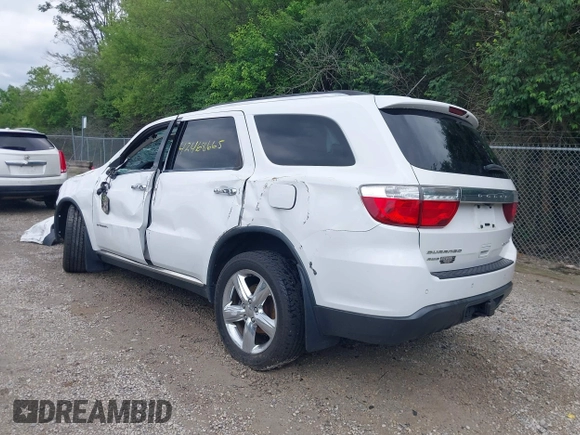2013 Dodge Durango Citadel with VIN 1C4RDJEGXDC559700, listed as a IAAI auction lot 42468665 with 138,967 mi miles and . Bid and sale history available at DreamBid. Image 3.