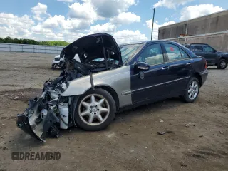 2001 Mercedes-Benz C 320 with VIN WDBRF64JX1F080898, listed as a Copart auction lot 55678364 with Not Provided miles and Clean Title. Bid and sale history available at carsss.com. Image 1.