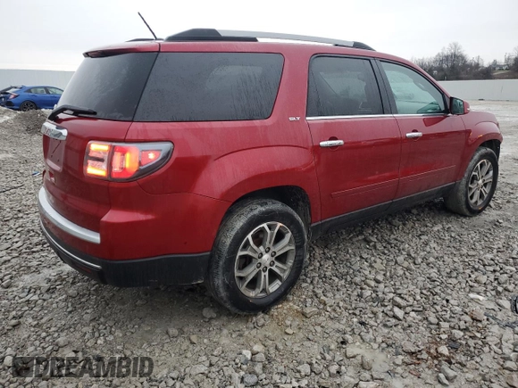 2014 GMC Acadia SLT with VIN 1GKKRRKD8EJ304251, listed as a Copart auction lot 43549515 with 203,884 mi miles and Salvage Title. Bid and sale history available at carsss.com. Image 3.