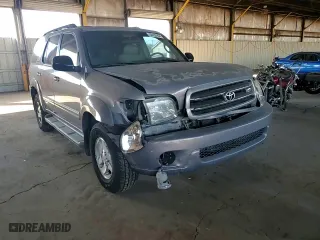 2001 Toyota Sequoia Limited with VIN 5TDBT48A61S050176, listed as a Copart auction lot 83652954 with 205,023 mi miles and Salvage Title. Bid and sale history available at carsss.com. Image 11.
