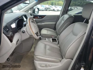 2011 Nissan Quest S with VIN JN8AE2KP9B9009391, listed as a Copart auction lot 71608444 with 87,421 mi miles and Salvage Title. Bid and sale history available at carsss.com. Image 7.