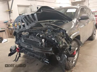 2016 Jeep Cherokee Trailhawk with VIN 1C4PJMBS2GW309042, listed as a IAAI auction lot 41564925 with 125,436 mi miles. Bid and sale history available at carsss.com. Image 6.