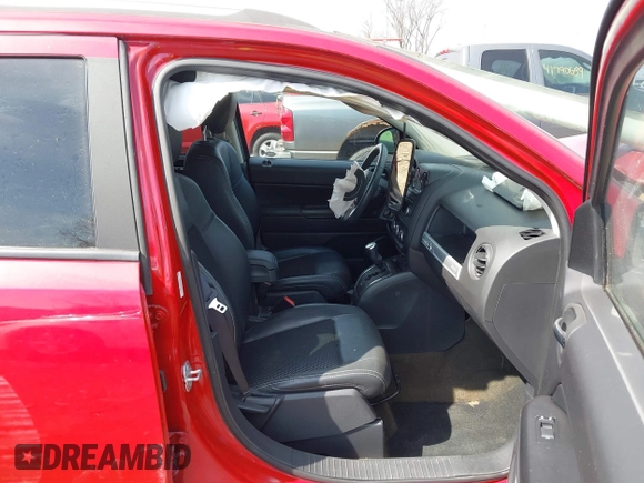 2017 Jeep Compass 75th Anniversary Edition with VIN 1C4NJDBB8HD101445, listed as a IAAI auction lot 41791238 with 35,526 mi miles. Bid and sale history available at carsss.com. Image 5.