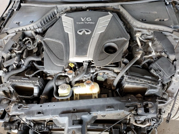 2016 Infiniti Q50 with VIN JN1EV7AR9GM346048, listed as a Copart auction lot 54362715 with 120,799 mi miles and Salvage Title. Bid and sale history available at DreamBid. Image 11.