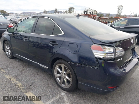 2010 Lexus HS 250h with VIN JTHBB1BA9A2012103, listed as a IAAI auction lot 41528759 with 320,526 mi miles and . Bid and sale history available at DreamBid. Image 3.