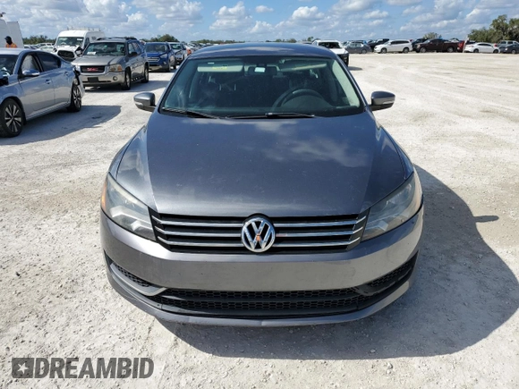 2014 Volkswagen Passat S w/Nav with VIN 1VWAP7A31EC012372, listed as a Copart auction lot 80479564 with 0 mi miles and Salvage Title. Bid and sale history available at carsss.com. Image 5.