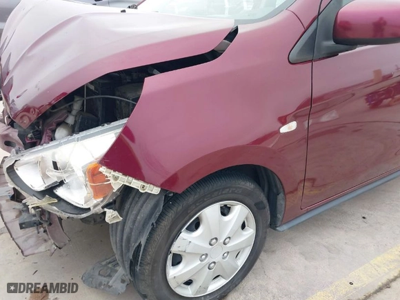 2018 Mitsubishi Mirage ES with VIN ML32A3HJ4JH001565, listed as a IAAI auction lot 41548756 with 73,766 mi miles. Bid and sale history available at carsss.com. Image 19.