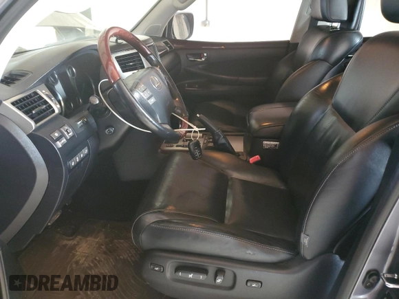 2013 Lexus LX 570 with VIN JTJHY7AX5D4102048, listed as a Copart auction lot 58492985 with 204,479 mi miles and Clean title. Bid and sale history available at DreamBid. Image 7.