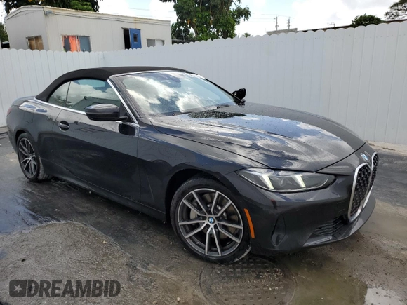 2025 BMW 4 Series 430i z VIN WBA33DB02SCT88386, wystawiony jako Copart lot #51690135 z przebiegiem 7 071 mil mil oraz Czysty tytuł • Clean title. Historia ofert i sprzedaży dostępna na DreamBid. Obrazek 4.