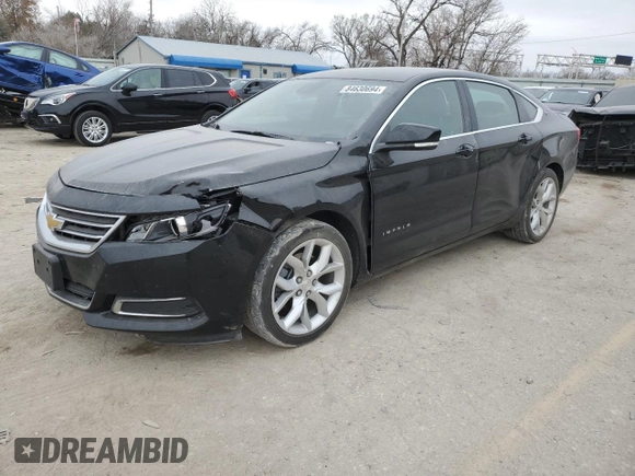 2014 Chevrolet Impala LT with VIN 1G1125S32EU165740, listed as a Copart auction lot 84630694 with 128,215 mi miles and Salvage Title. Bid and sale history available at DreamBid. Image 1.