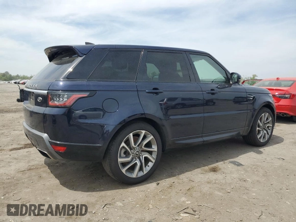 2020 Land Rover Range Rover Sport HSE with VIN SALWR2SU5LA885346, listed as a Copart auction lot 54544775 with 94,443 mi miles and Clean Title. Bid and sale history available at carsss.com. Image 3.