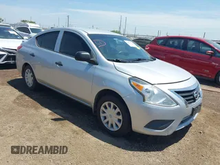 2015 Nissan Versa SV with VIN 3N1CN7APXFL830650, listed as a IAAI auction lot 42056342 with 145,652 mi miles. Bid and sale history available at carsss.com. Image 1.
