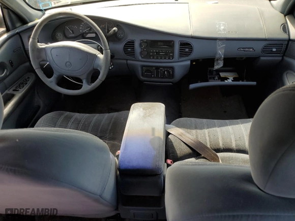 2000 Buick Century Custom with VIN 2G4WS52JXY1316458, listed as a Copart auction lot 52145485 with 0 mi miles and Salvage Title. Bid and sale history available at carsss.com. Image 8.