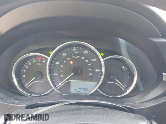 2016 Toyota Corolla L with VIN 2T1BURHE4GC717096, listed as a IAAI auction lot 42062967 with 147,091 mi miles and . Bid and sale history available at DreamBid. Image 7.