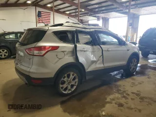 2016 Ford Escape Titanium with VIN 1FMCU9J9XGUC49553, listed as a Copart auction lot 54850245 with Not Provided miles and Salvage Title. Bid and sale history available at DreamBid. Image 3.