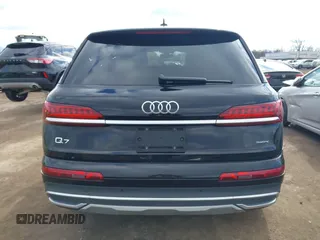 2020 Audi Q7 Premium with VIN WA1AXAF74LD011455, listed as a IAAI auction lot 41674599 with 37,561 mi miles. Bid and sale history available at carsss.com. Image 17.