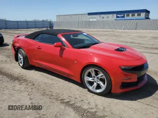 2019 Chevrolet Camaro 2SS z VIN 1G1FH3D7XK0126969, wystawiony jako Copart lot #55491575 z przebiegiem 9 156 mil mil oraz Szkoda całkowita • Salvage title. Historia ofert i sprzedaży dostępna na DreamBid. Obrazek 4.