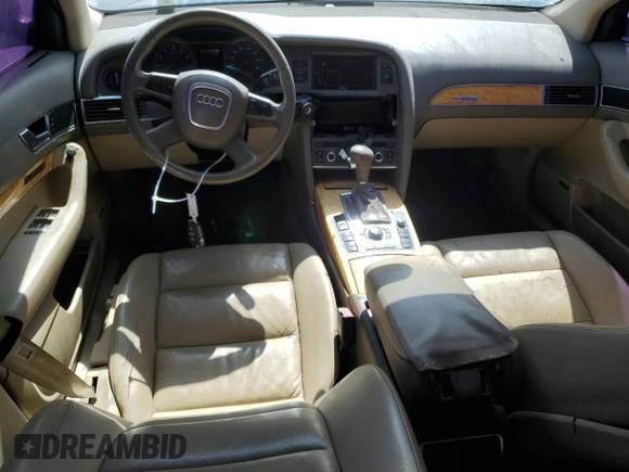 2005 Audi A6 with VIN WAUDG74FX5N110274, listed as a Copart auction lot 55457505 with 157,065 mi miles and Clean Title. Bid and sale history available at carsss.com. Image 8.