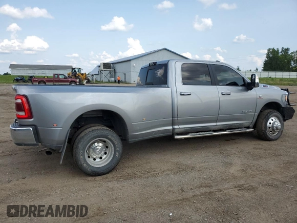 2023 Ram 3500 Laramie with VIN 3C63RRJL0PG501435, listed as a Copart auction lot 62786764 with 21,273 mi miles and Salvage Title. Bid and sale history available at carsss.com. Image 3.