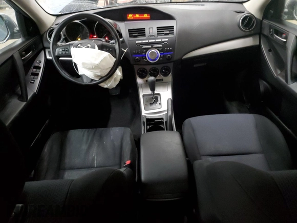 2010 Mazda Mazda3 i Touring with VIN JM1BL1SF8A1339706, listed as a Copart auction lot 46258745 with 113,809 mi miles and Salvage Title. Bid and sale history available at carsss.com. Image 8.