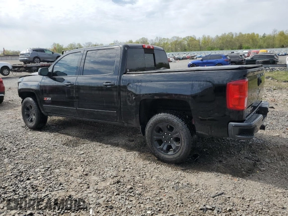 2018 Chevrolet Silverado 1500 LTZ with VIN 3GCUKSEC3JG247598, listed as a Copart auction lot 54361315 with 61,339 mi miles and Salvage Title. Bid and sale history available at DreamBid. Image 2.