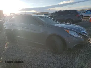 2014 Hyundai Sonata Limited with VIN 5NPEC4AB7EH855115, listed as a Copart auction lot 78449184 with Not Provided miles and Salvage Title. Bid and sale history available at DreamBid. Image 4.
