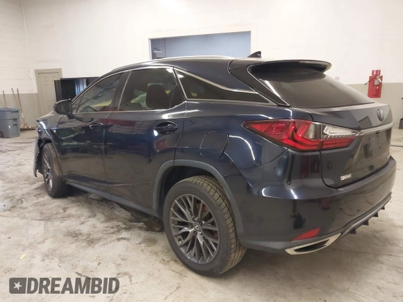2021 Lexus RX 350 F Sport with VIN 2T2SZMDA6MC293404, listed as a IAAI auction lot 41825619 with 61,599 mi miles and . Bid and sale history available at DreamBid. Image 3.