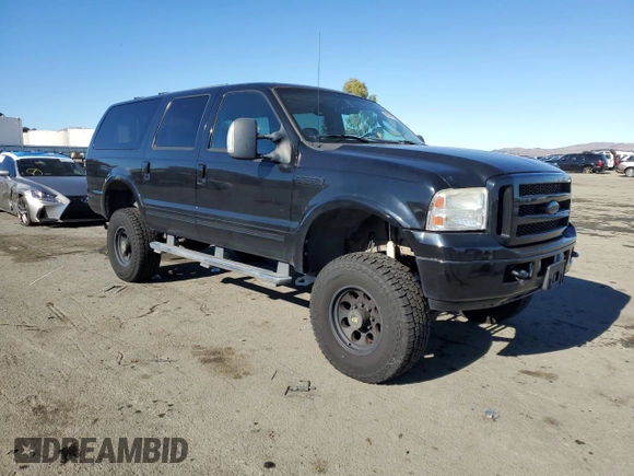 2005 Ford Excursion Eddie Bauer с VIN 1FMSU45P45ED48416, выставлен на аукционе Copart как лот 82847844 с пробегом 190 717 миль миль и Чистый • Clean title. История ставок и продаж доступна на DreamBid. Изображение 4.