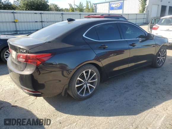 2017 Acura TLX V6 w/Advance Pkg with VIN 19UUB2F79HA005796, listed as a Copart auction lot 80419264 with 107,797 mi miles and Salvage title. Bid and sale history available at DreamBid. Image 3.