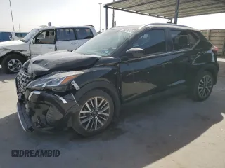 2023 Nissan Kicks SV with VIN 3N1CP5CV5PL558682, listed as a Copart auction lot 48479315 with 21,903 mi miles and Salvage Title. Bid and sale history available at DreamBid. Image 1.