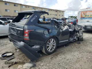 2016 Land Rover Range Rover with VIN SALGR2VF7GA281790, listed as a Copart auction lot 70273214 with 0 mi miles and Non Repairable. Bid and sale history available at carsss.com. Image 3.